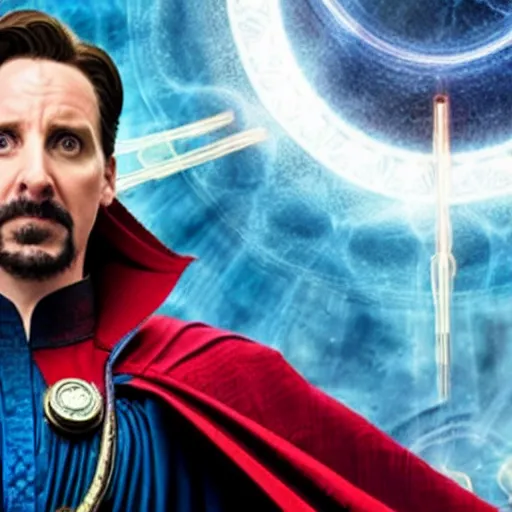 Prompt: michael Scott as doctor strange