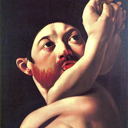 Prompt: foo by caravaggio