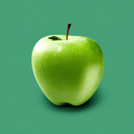 Prompt: a beautiful photo of a green apple, css filter : invert ( 1 0 0 % ), color inversion