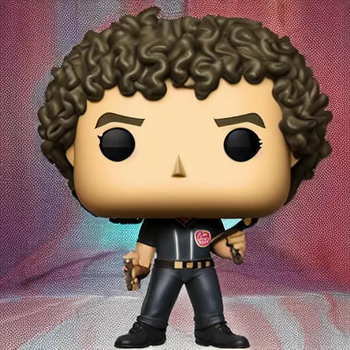 Prompt: ben askren funko pop, studio lighting