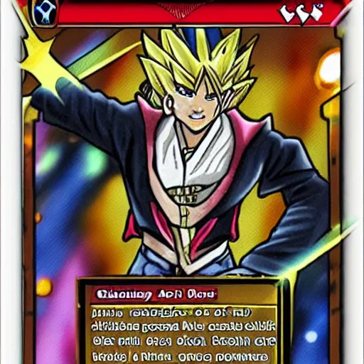 Image similar to Usher Yu-Gi-Oh card