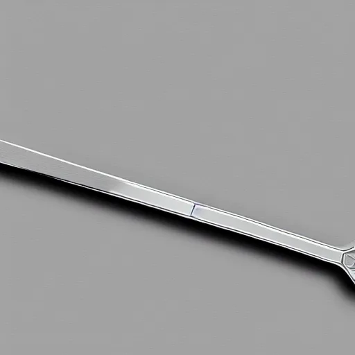 Image similar to detailed diagram of a futuristic sword, hyper - realistic, concept art, sci - fi