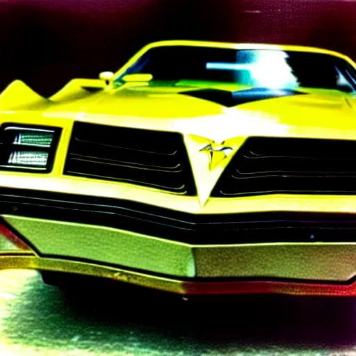 Image similar to a pontiac trans am from 1 9 8 2