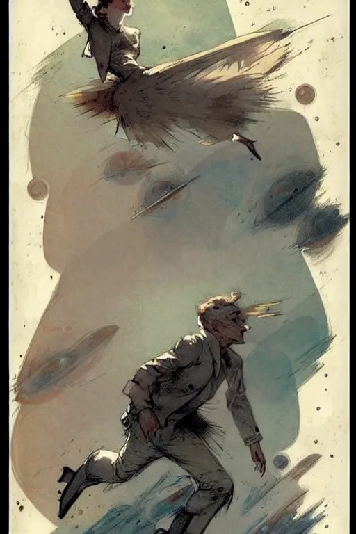 Prompt: ( ( ( ( ( 1 9 5 0 s retro future graphic novel empty page layout designs. muted colors. ) ) ) ) ) by jean - baptiste monge!!!!!!!!!!!!!!!!!!!!!!!!!!!!!!