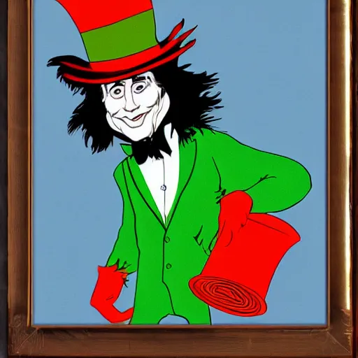 Prompt: mad hatter by valenberg