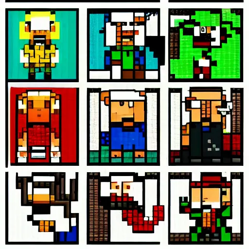 Prompt: breaking bad Nintendo game, 8bit