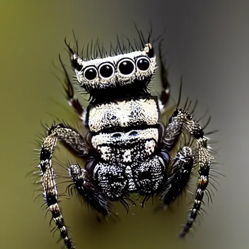 Prompt: car jumping spider hybrid