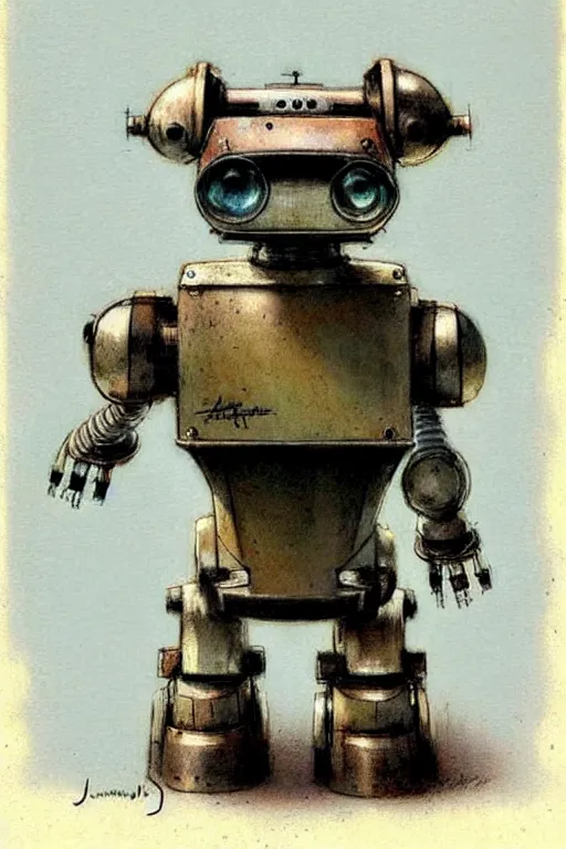 Image similar to (((((1950s retro robot dog . muted colors.))))) by Jean-Baptiste Monge !!!!!!!!!!!!!!!!!!!!!!!!!!!