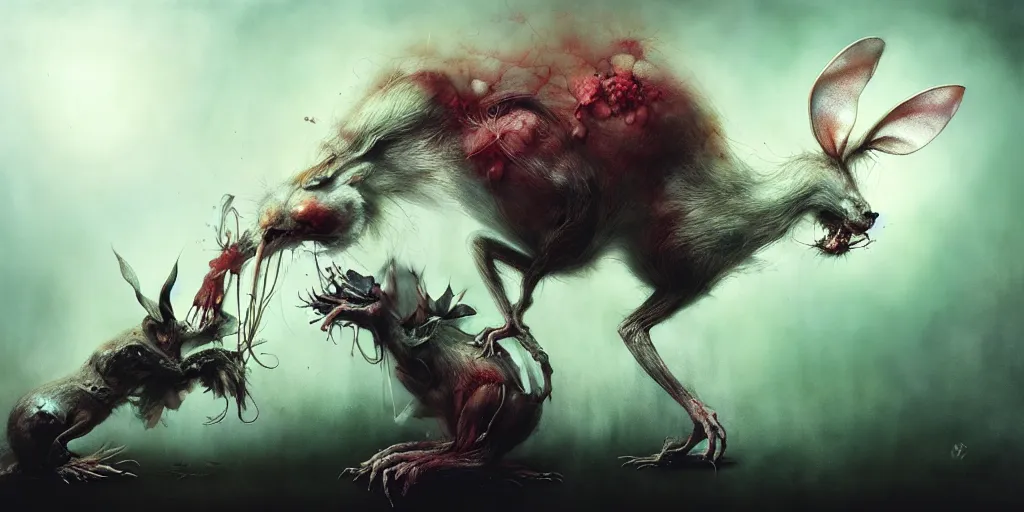 Image similar to The end of an organism, by ryohei hase