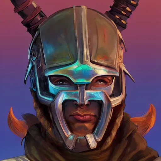 Image similar to cyberpunk viking helmet mask warrior goddess robot ninja fantasy, art gta 5 cover, official fanart behance hd artstation by jesper ejsing, by rhads, makoto shinkai and lois van baarle, ilya kuvshinov, ossdraws