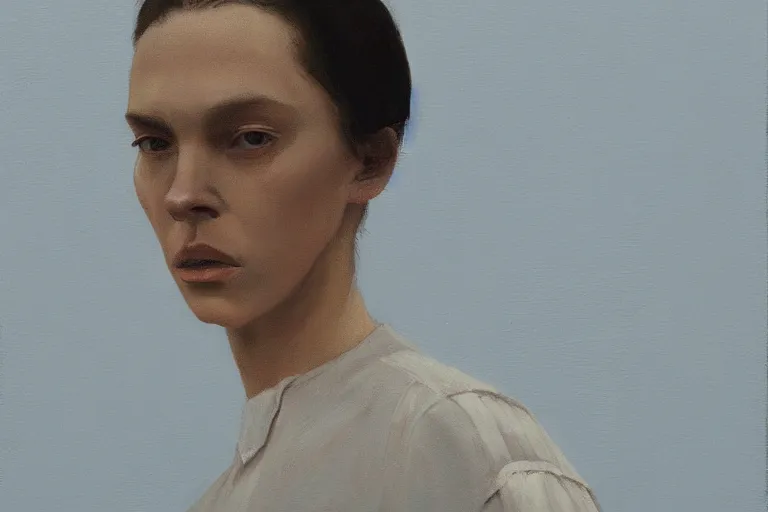 Image similar to woman portrait artwork by tim eitel