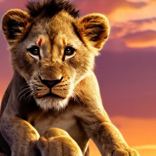 Image similar to live action disney lion king movie with house cats, high detail 8k resulution, oscar award winning, cinematc lighting, anatomically correct