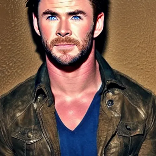 Image similar to chris hemsworth mixed with chris evans