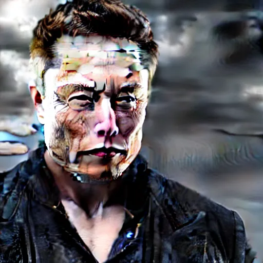 Image similar to muscular elon musk, highly detailed, high quality, hd, 4 k, 8 k, canon 3 0 0 mm, professional photographer, 4 0 mp, lifelike, top - rated, award winning, realistic, sharp, no blur, edited, corrected, trending