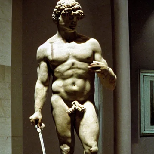 Image similar to roman statue of Constantine in American Psycho (1999)