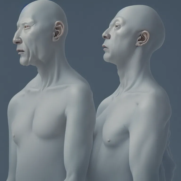 Human male body and head texture (painted with Adobe Animate)