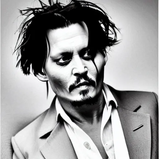 Image similar to johnny depp 1 8 0 0's photograph