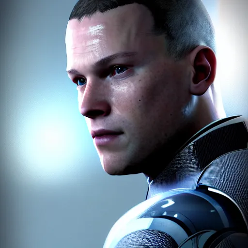 Image similar to Portrait of Markus from Detroit : Become Human