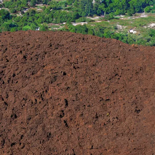 Prompt: giant mountains of ground beef