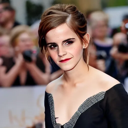 Prompt: emma watson is brother bear
