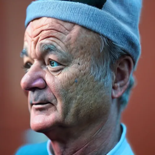 Prompt: bill Murray in the Simpson