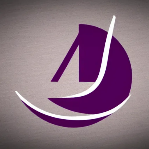 Image similar to A futurstic simple logo for a comoany called Novita. Purple and Maroon