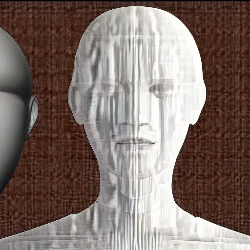 Prompt: consciousness emerging in a large language model artificial intelligence. ray tracing