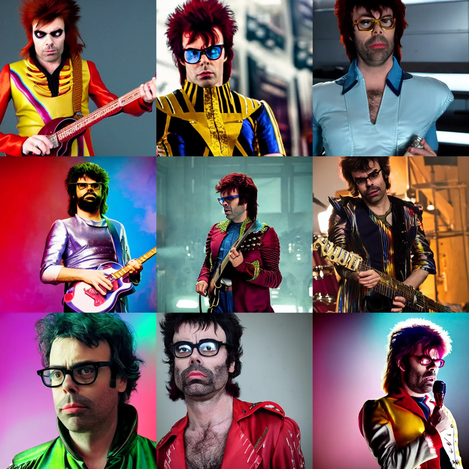 Prompt: jemaine clement as ziggy stardust