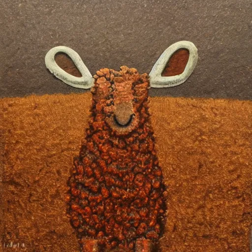 Image similar to rusty sheep