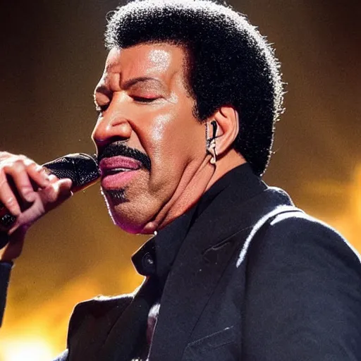 Image similar to lionel richie singing all night, long in a medieval town in the style of the witcher three game