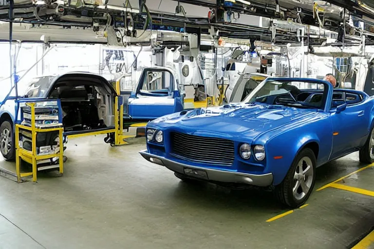 Image similar to muscle car of ukrainian manufacturing ( 2 0 0 5 )