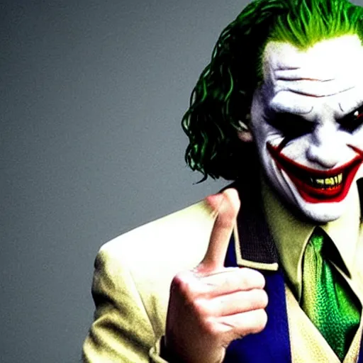 Prompt: Will Smith as the Joker