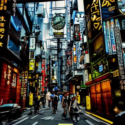 Image similar to tokyo, steampunk style