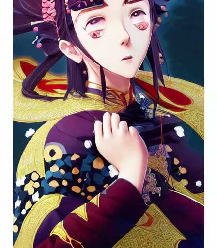 Prompt: beautiful Kimetsu no Yaiba Mitsuri Kanroji by Stanley Artgerm Lau, WLOP, Rossdraws, Frank Frazetta, Andrei Riabovitchev, Marc Simonetti, trending on artstation