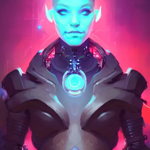 Prompt: a portrait of a beautiful cybernetic spy, cyberpunk concept art by pete mohrbacher and wlop and artgerm and josan gonzales, digital art, highly detailed, intricate, sci-fi, sharp focus, Trending on Artstation HQ, deviantart, unreal engine 5, 4K UHD image