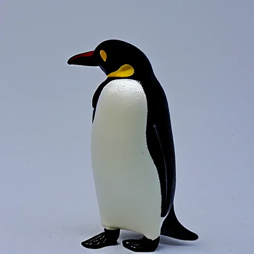 Image similar to cyborgue penguin