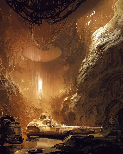 Image similar to the most amazing dream you ever had, hyper realistic, ambient lighting, concept art, intricate, hyper detailed, smooth, syd mead, craig mullins, gustave dore, moebius, beeple