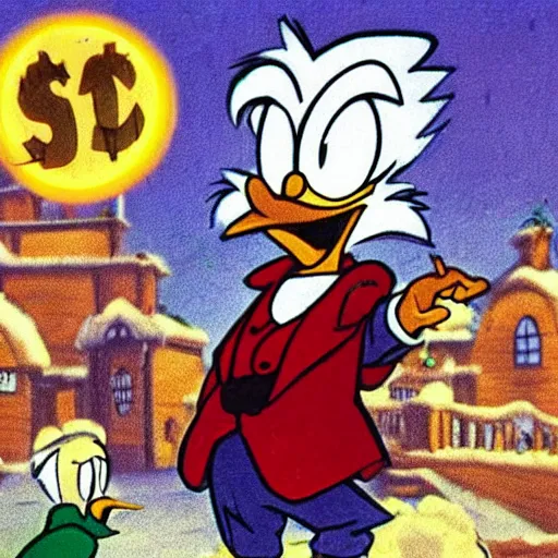 Image similar to Scrooge McDuck