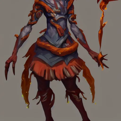 Prompt: full body concept art of a Spell Rustler trending on artstation deviantart Pinterest detailed High Resolution HD 8k