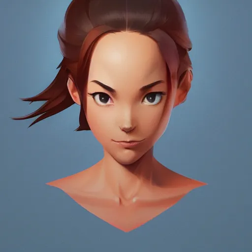 Image similar to face icon stylized minimalist mash, loftis, cory behance hd by jesper ejsing, by rhads, makoto shinkai and lois van baarle, ilya kuvshinov, rossdraws global illumination