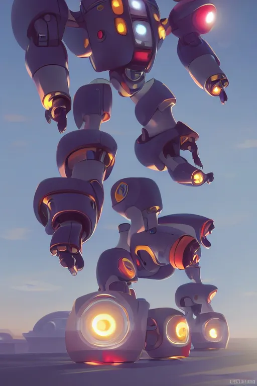 Image similar to metabots medabots medarotto medarot robot minimalist comics, behance hd by jesper ejsing, by rhads, makoto shinkai and lois van baarle, ilya kuvshinov, rossdraws global illumination ray tracing hdr radiating a glowing aura