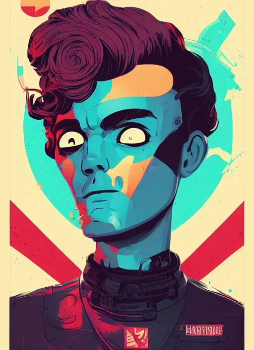 Image similar to delirium face portrait by petros afshar, tom whalen, laurie greasley, war face by artgerm