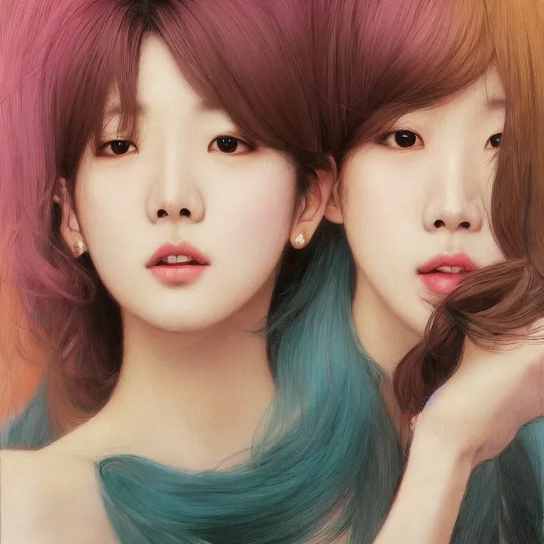 Image similar to portrait of kpop idol, expressive pose, lively expression, a pastel by chip zdarsky, trending on pinterest, mingei, full body, stylish, intricate, elegant, rose tones, highly detailed, digital painting, artstation, concept art, smooth, sharp focus, illustration, art by artgerm and greg rutkowski and alphonse mucha