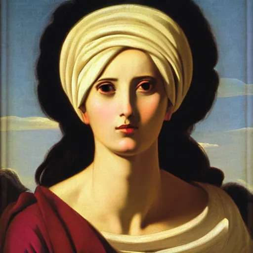 Prompt: a woman by guido reni