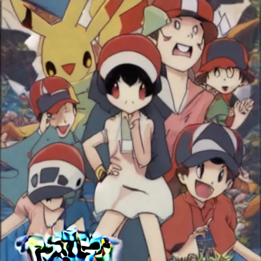 Image similar to pokemon by satoshi kon