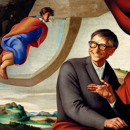 prompthunt: symmetry!! portrait of bill gates as satan, fantasy, medieval  wear, intricate, elegant, highly detailed, digital painting, artstation,  concept art, smooth, sharp focus, illustration, art by artgerm and greg  rutkowski and alphonse