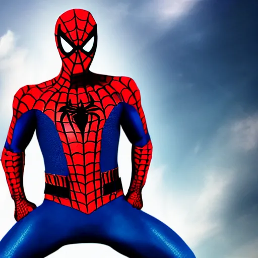 Image similar to Dustin Henderson as Spiderman