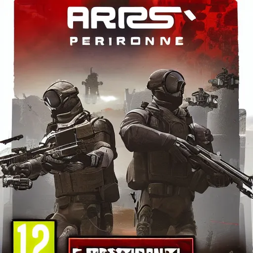 Image similar to generic first person shooter video game box art