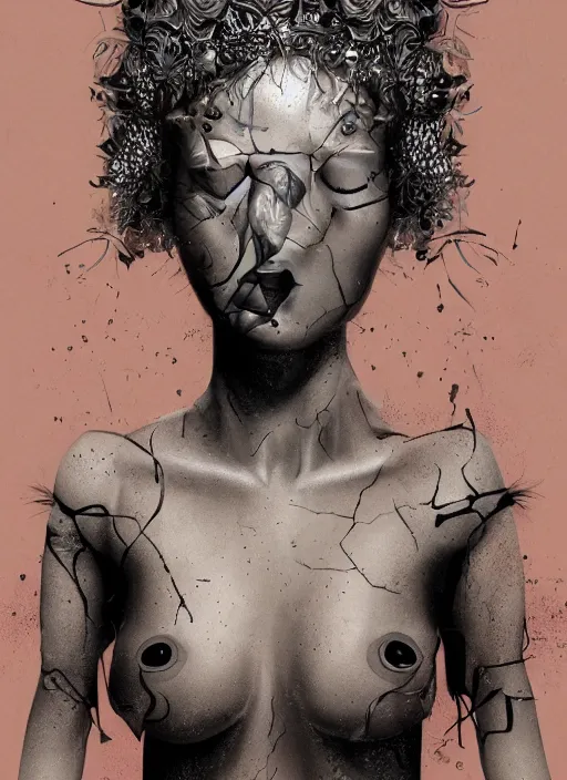 Prompt: Pantyhose goddess painting by Dan Hillier, trending on artstation, artstationHD, artstationHQ, 4k, 8k