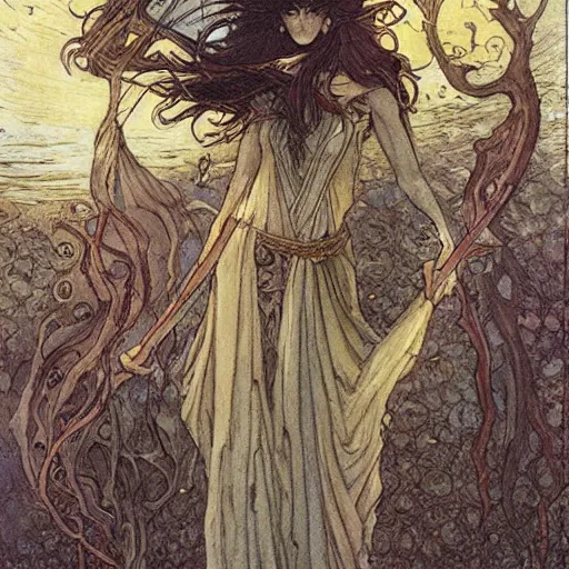 Prompt: Artwork by Rebecca Guay Magic The Gathering